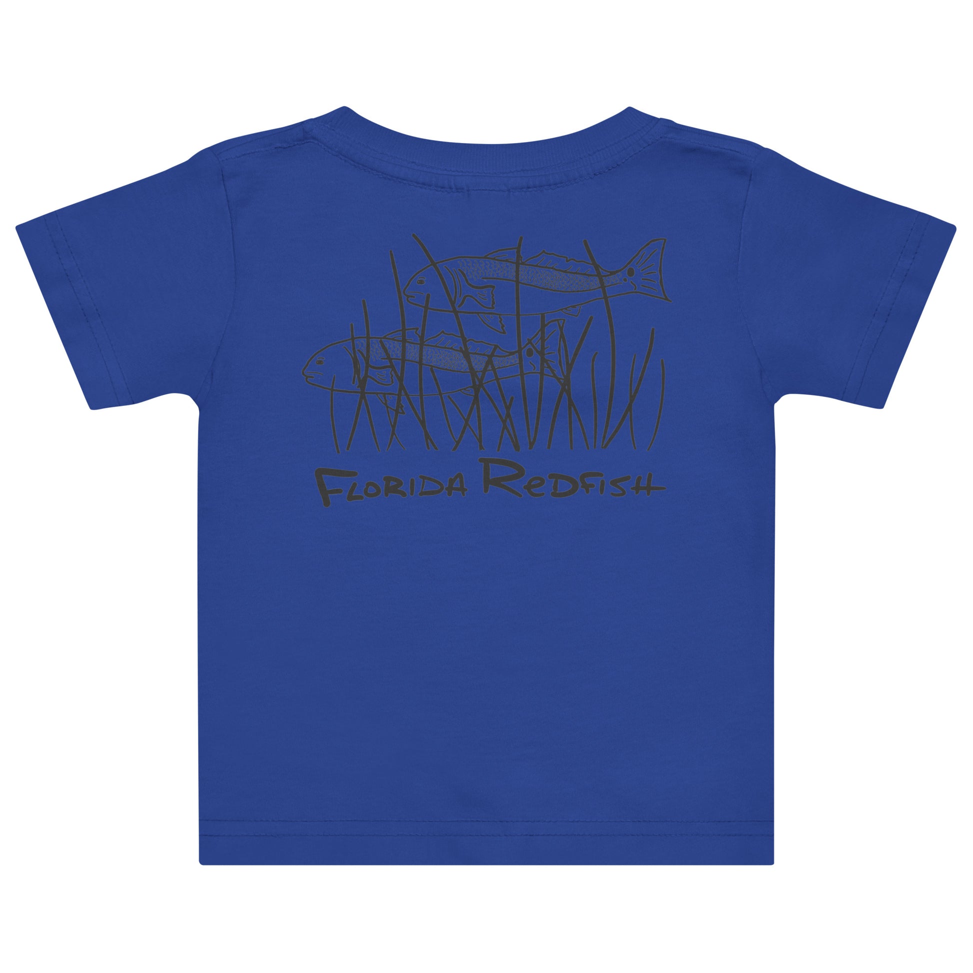 FLR Florida Outline Baby T-Shirt - Florida Redfish LLC Kids Tee detail view