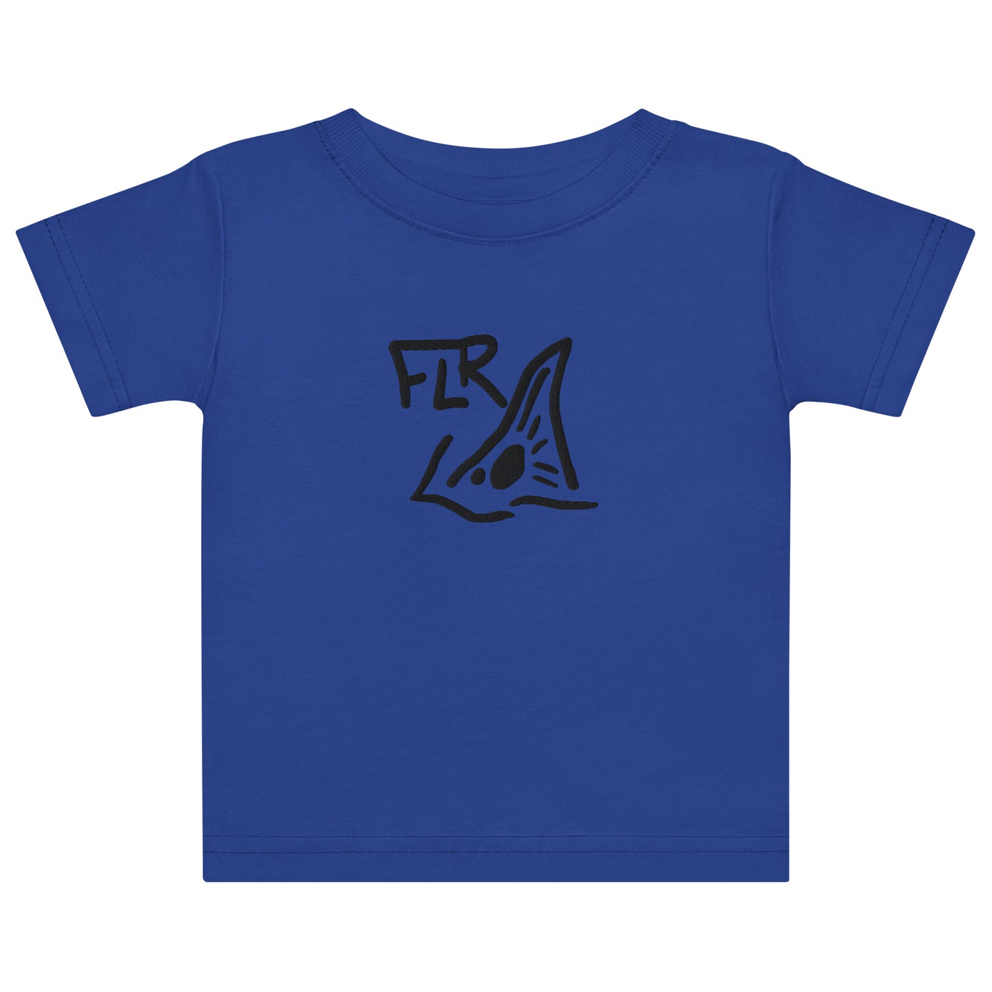 FLR Florida Outline Baby T-Shirt - Florida Redfish LLC Kids Tee detail view