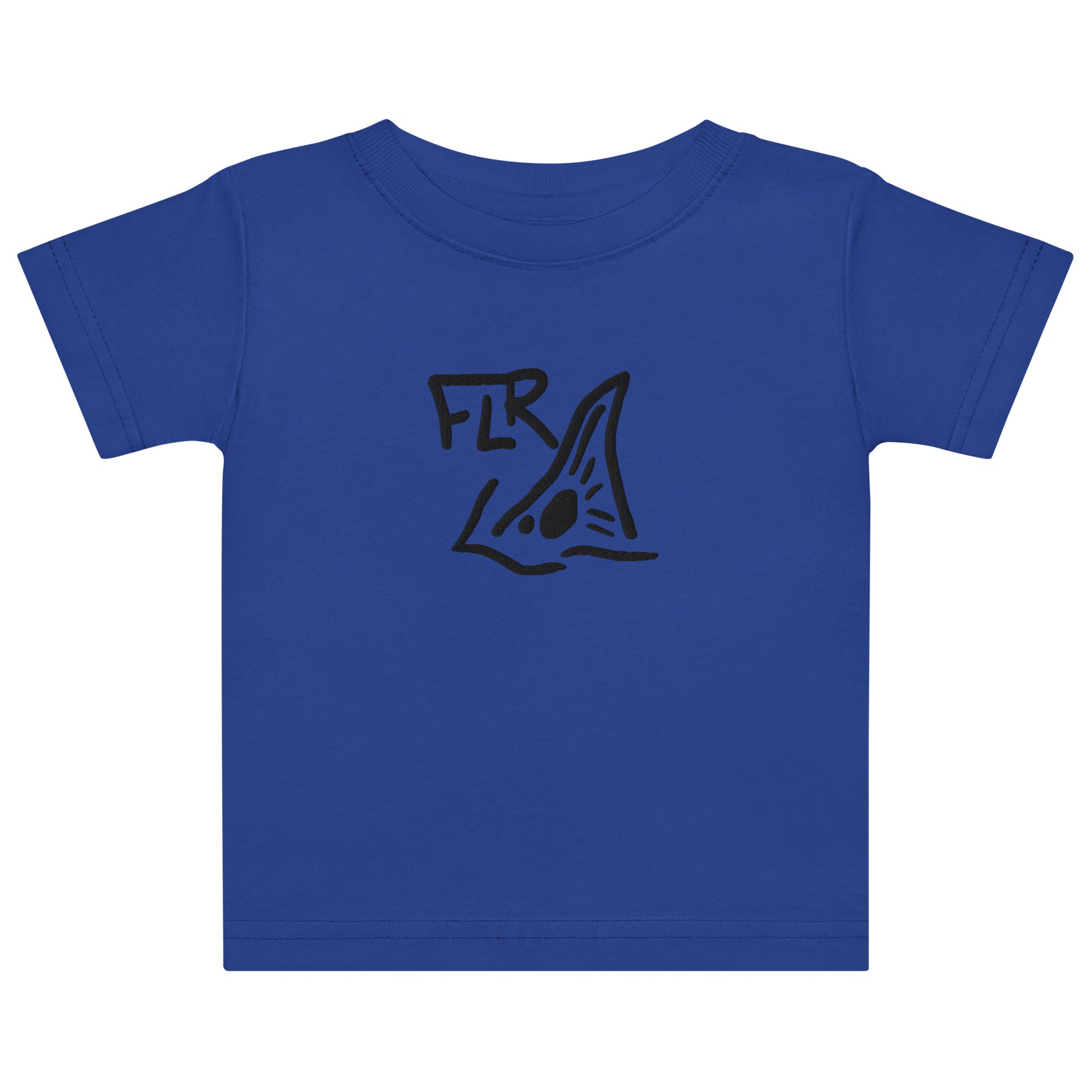 FLR Florida Outline Baby T-Shirt - Florida Redfish LLC Kids Tee detail view