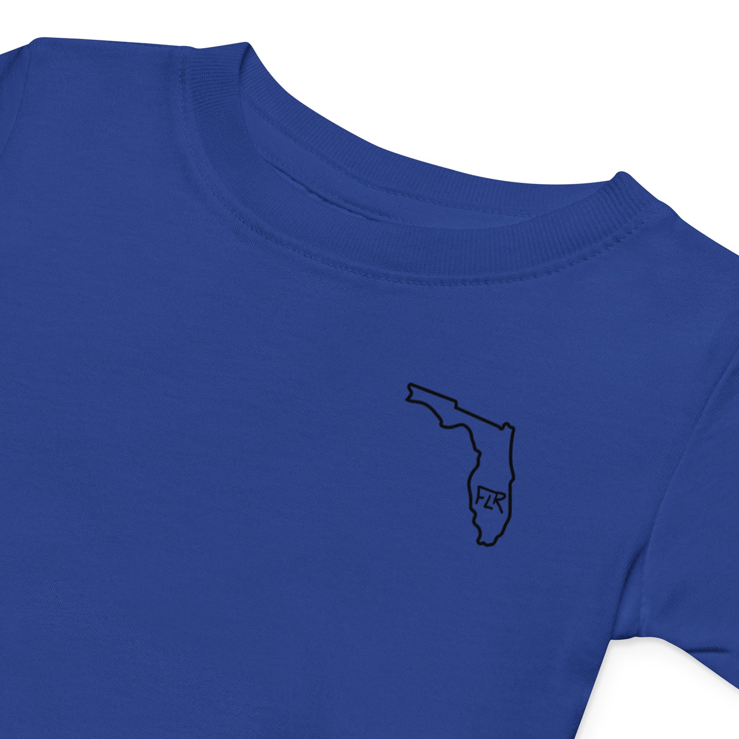Fish Til I'm Dead Baby T-Shirt - FLR Florida Fishing Baby Tee detail view