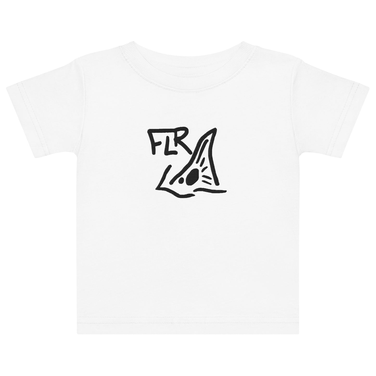 FLR Florida Outline Baby T-Shirt - Florida Redfish LLC Kids Tee detail view