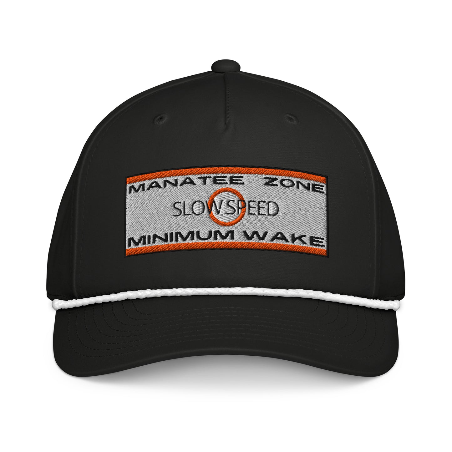 FLR Manatee Zone Rope Hat | Florida Inshore Fishing Cap | Florida Redfish LLC