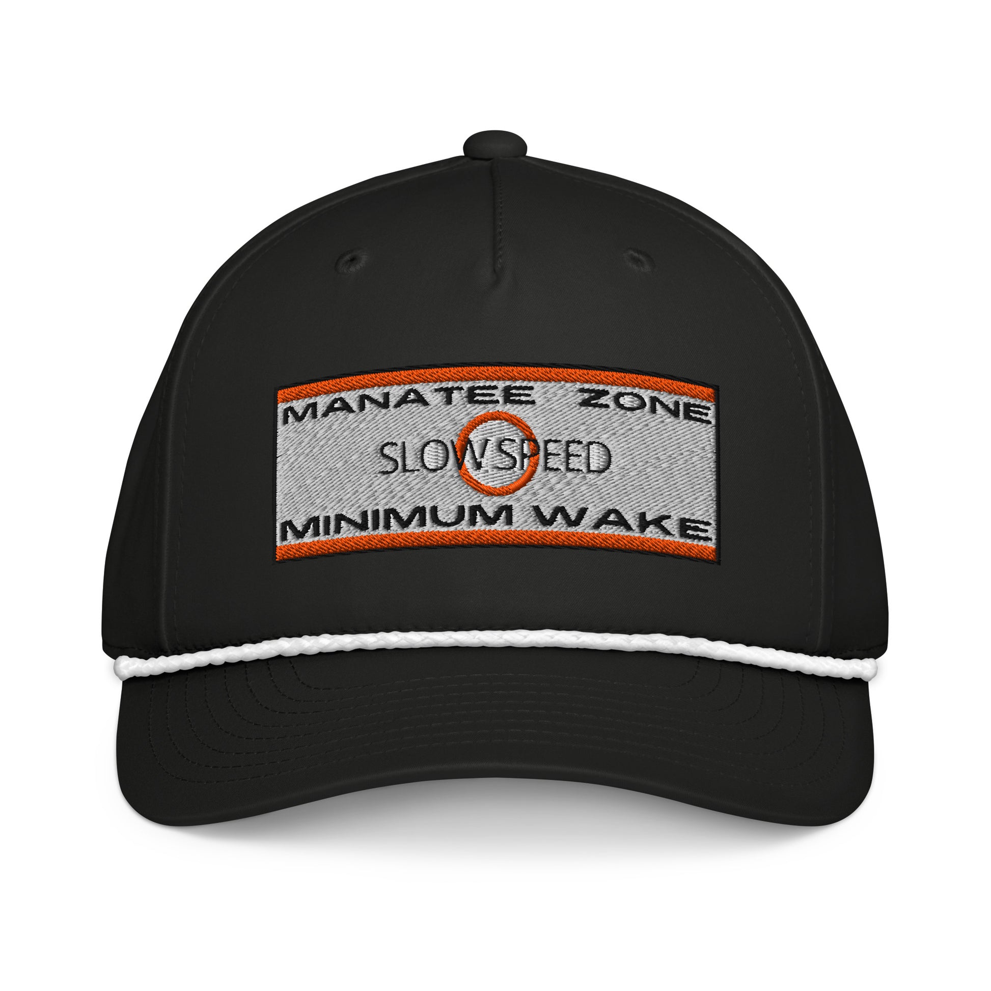 FLR Manatee Zone Rope Hat | Florida Inshore Fishing Cap | Florida Redfish LLC