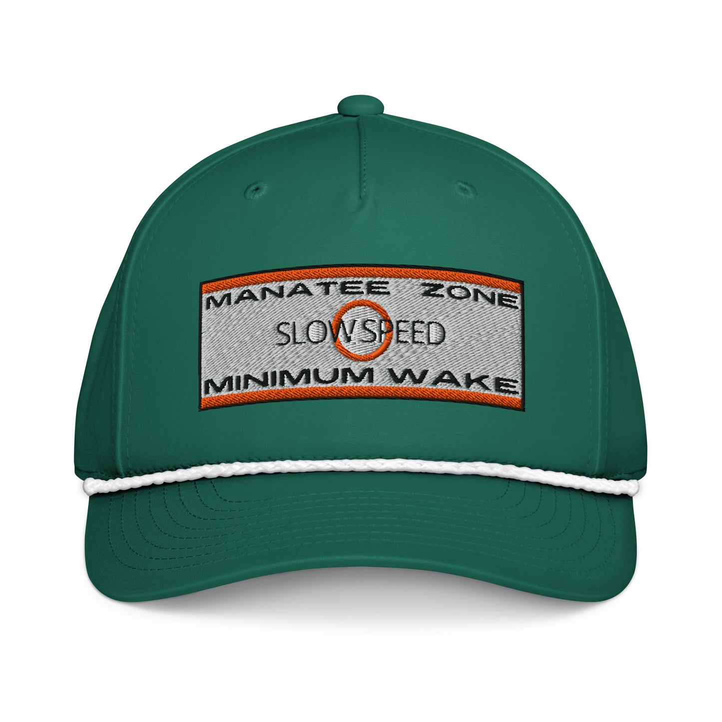 FLR Manatee Zone Rope Hat | Florida Inshore Fishing Cap | Florida Redfish LLC