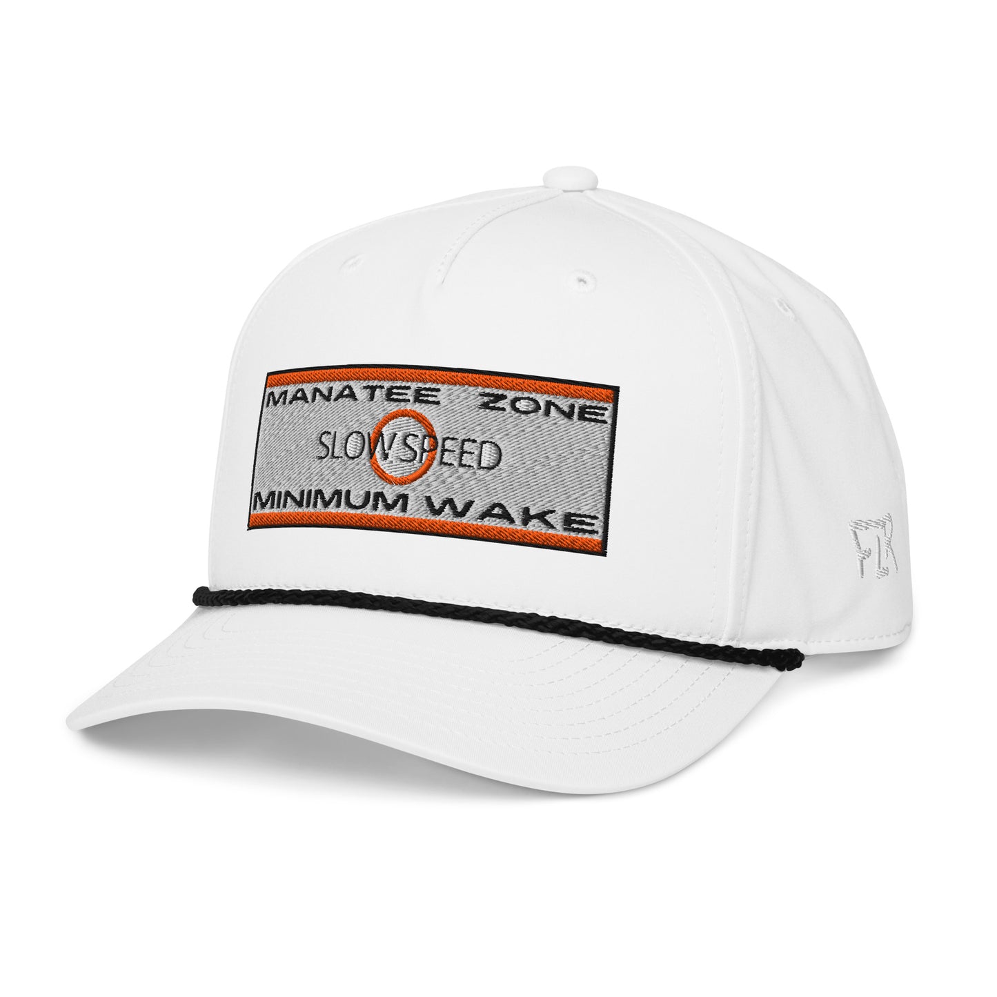 FLR Manatee Zone Rope Hat | Florida Inshore Fishing Cap | Florida Redfish LLC