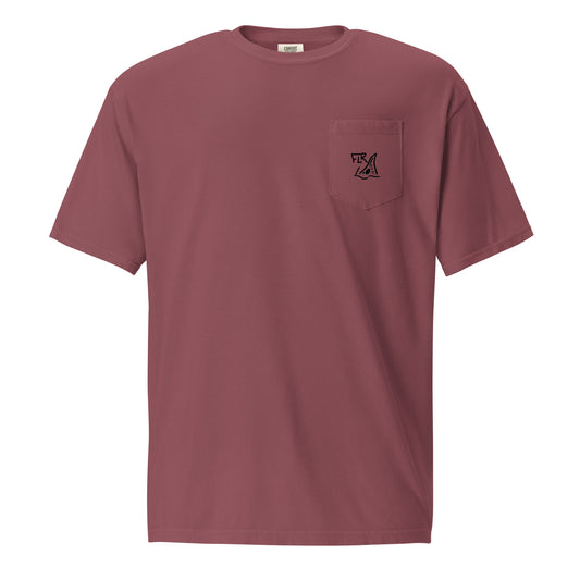 FL REDFISH - Dripping Tail Pocket T-shirt