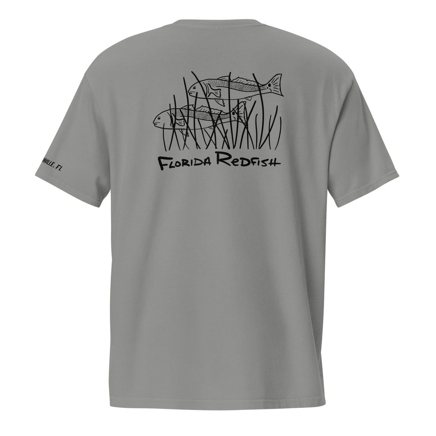 FL REDFISH - Schooling Reds Pocket T-shirt